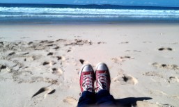 Sun, surf, sand, shoes